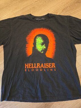Hellraiser Bloodline 2018 Retro Horror Movie Graphic T-Shirt